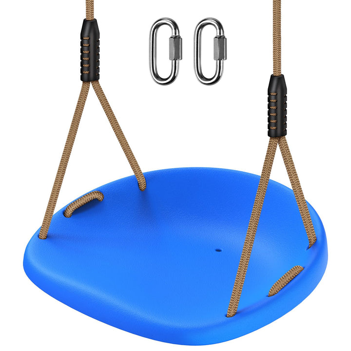 BeneLabel Schaukel Kinder, Indoor Outdoor Babyschaukel Hartgummi Schaukelsitz Spielplatz Gartenschau
