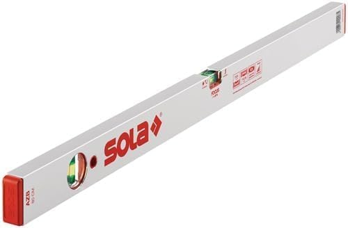 Sola 1010301 Alu-Wasserwaage "AZB 30" cm in rot 300 mm, 300 mm