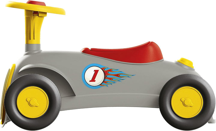 Clementoni Vintage Rennwagen 17700 Made in Italy Play for Future Lauflernwagen Mehrfarbig Kinderspie
