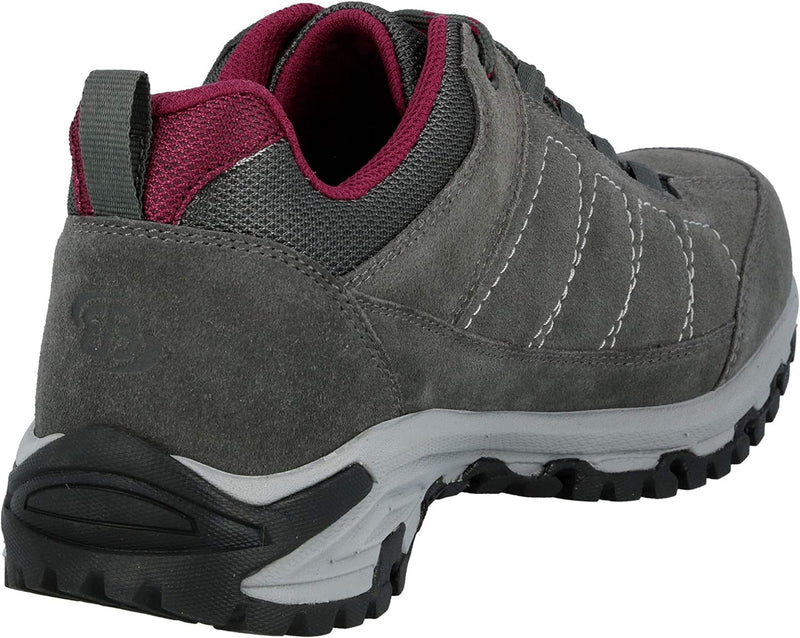 Bruetting Unisex Mount Adams Low Outdoor- & Trekkingschuh 36 EU Grau Bordeaux, 36 EU Grau Bordeaux