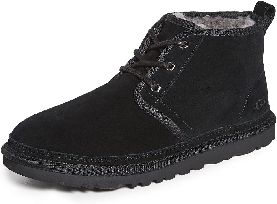 UGG Australia Herren Neumel Chukka Boots 38 EU Schwarz, 38 EU Schwarz
