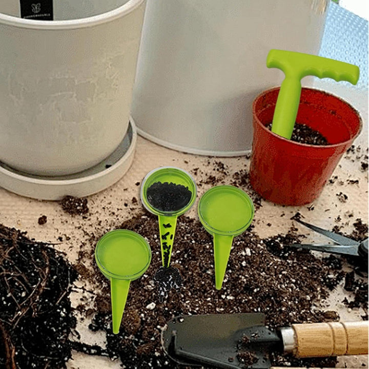 Garten-Abstandshalter, 14-faches Aussaat-Set | Verstellbarer Abstandshalter für kleine Aussaat von B