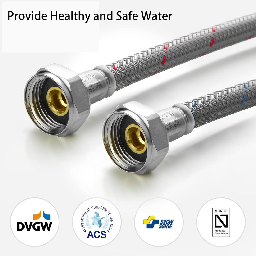 Wasserhahn Küche Ausziehbar, CECIPA Hochdruck Küchenarmatur mit Brause, Mischbatterie Küche mit 2 St