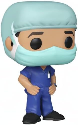 Funko Pop! Heroes: Front Line Worker-Male #1 - Vinyl-Sammelfigur - Geschenkidee - Offizielle Handels