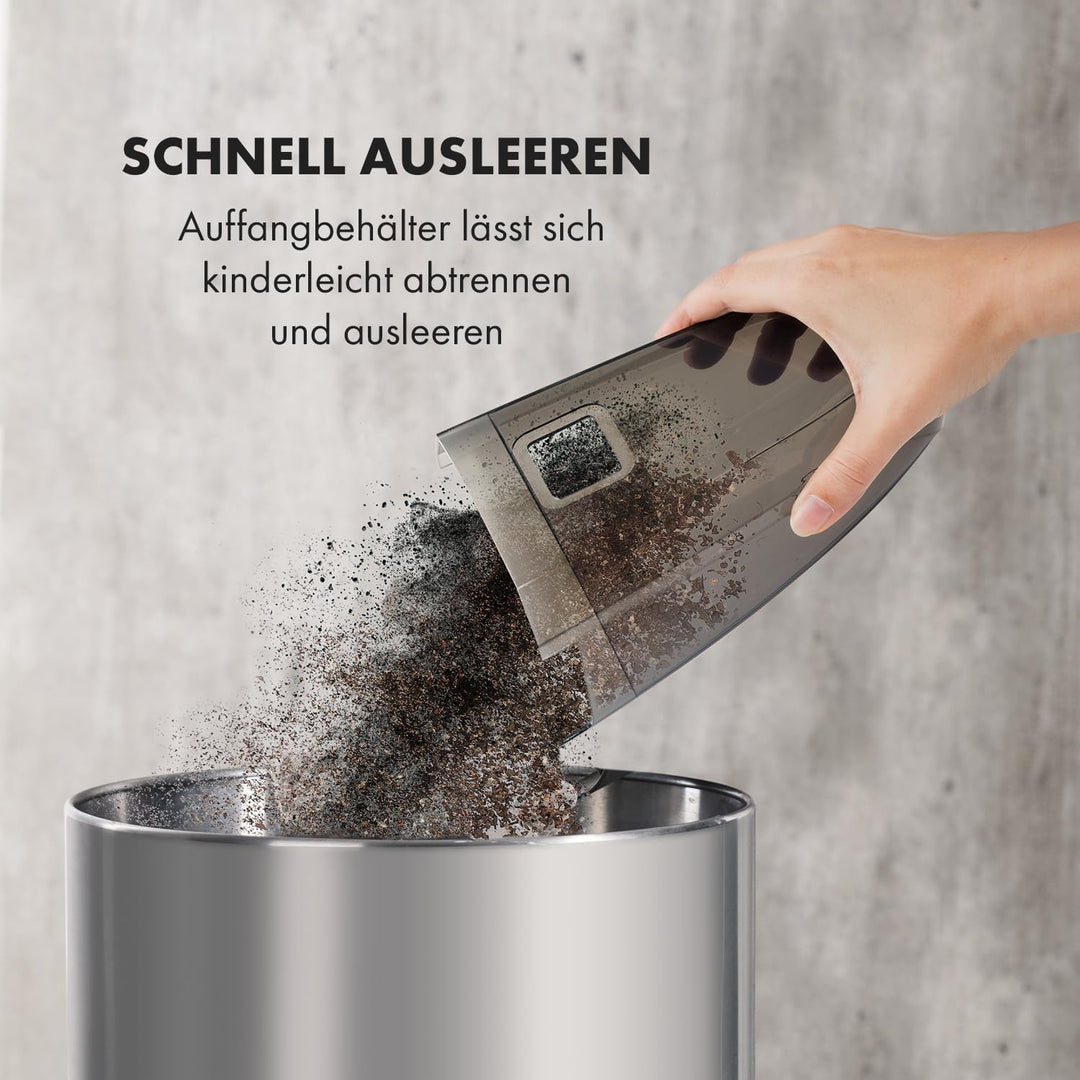 Klarstein TurboHybrid Zyklon Staubsauger, Akku Staubsauger, Staubsauger Kabellos für 50min Betriebsd