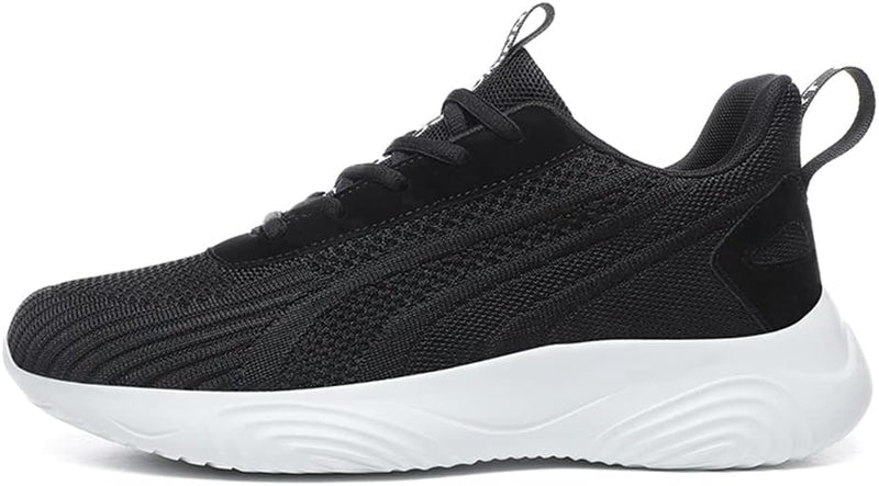 BRKVALIT Damen Sneakers Mesh Gym Turnschuhe Freizeitschuhe Laufschuhe Sportschuhe 36 EU Schwarz 1, 3