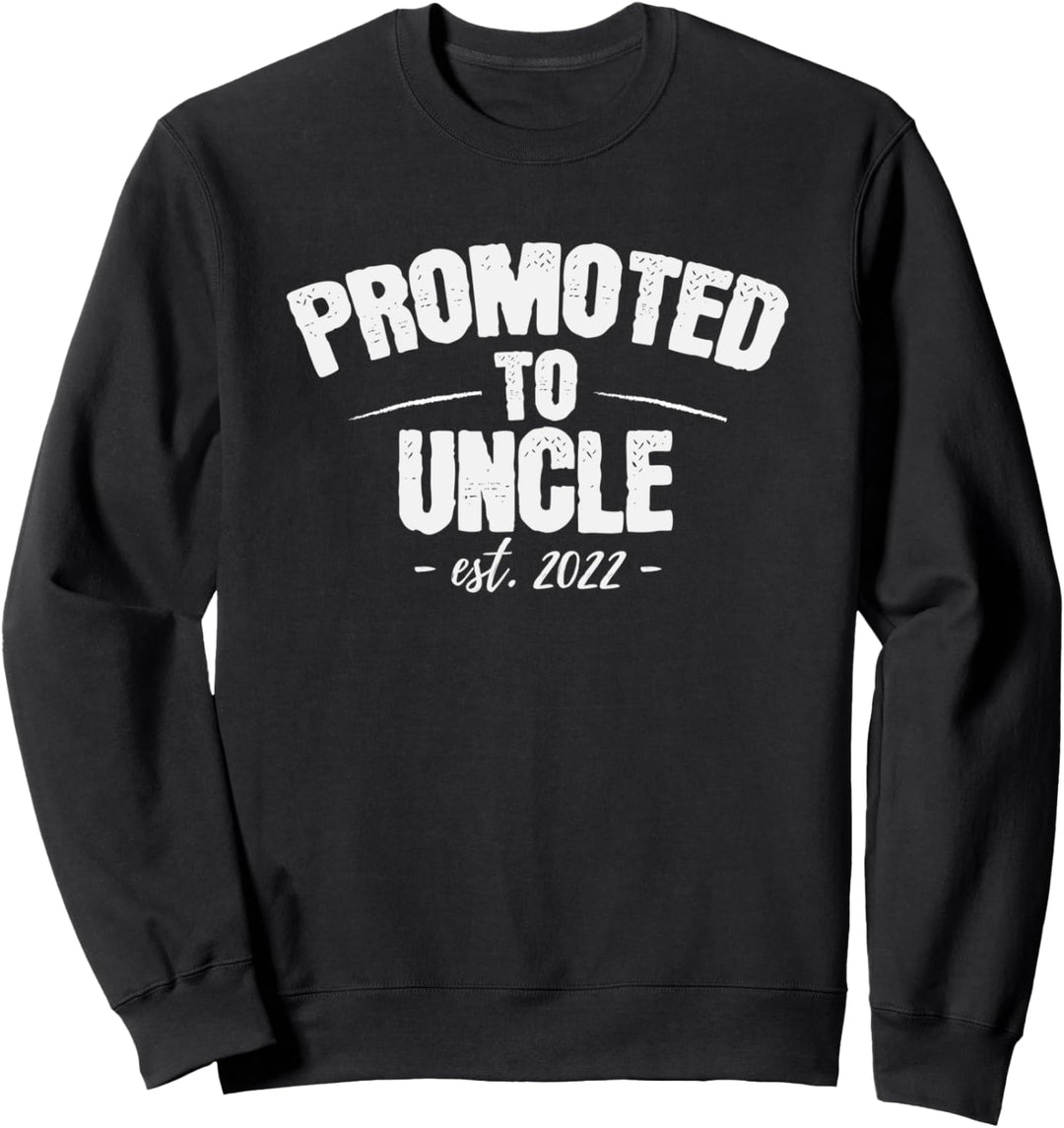 Onkel 2022, Onkel werden Geschenk, Befördert zum Paten, Mann Sweatshirt