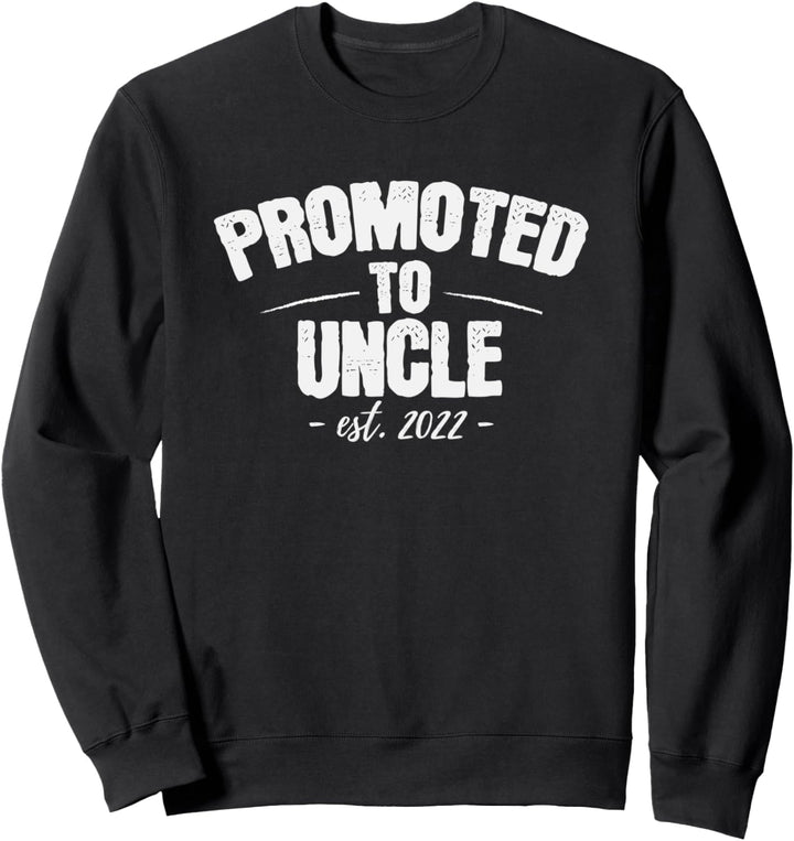 Onkel 2022, Onkel werden Geschenk, Befördert zum Paten, Mann Sweatshirt
