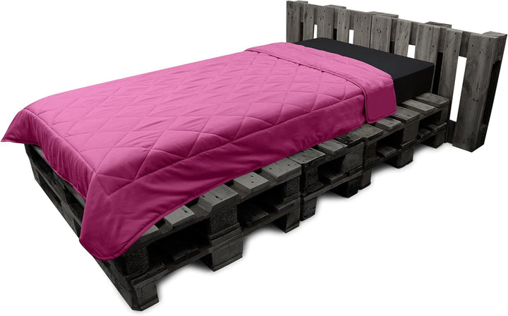 Sommerdecke 155x220 cm - dünne und leichte Bettdecke für den Sommer – Kühl schlafen – ideal für Camp