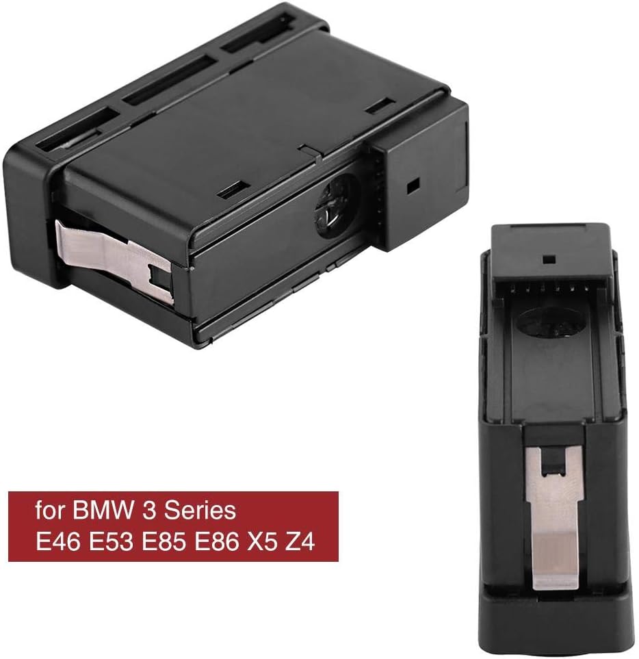 Qiilu Warnblinkschalter und Verriegelungsschalter 2-in-1 61318368920 für Serie 3 E46 E53 E85 325 X5