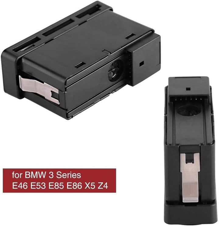 Qiilu Warnblinkschalter und Verriegelungsschalter 2-in-1 61318368920 für Serie 3 E46 E53 E85 325 X5