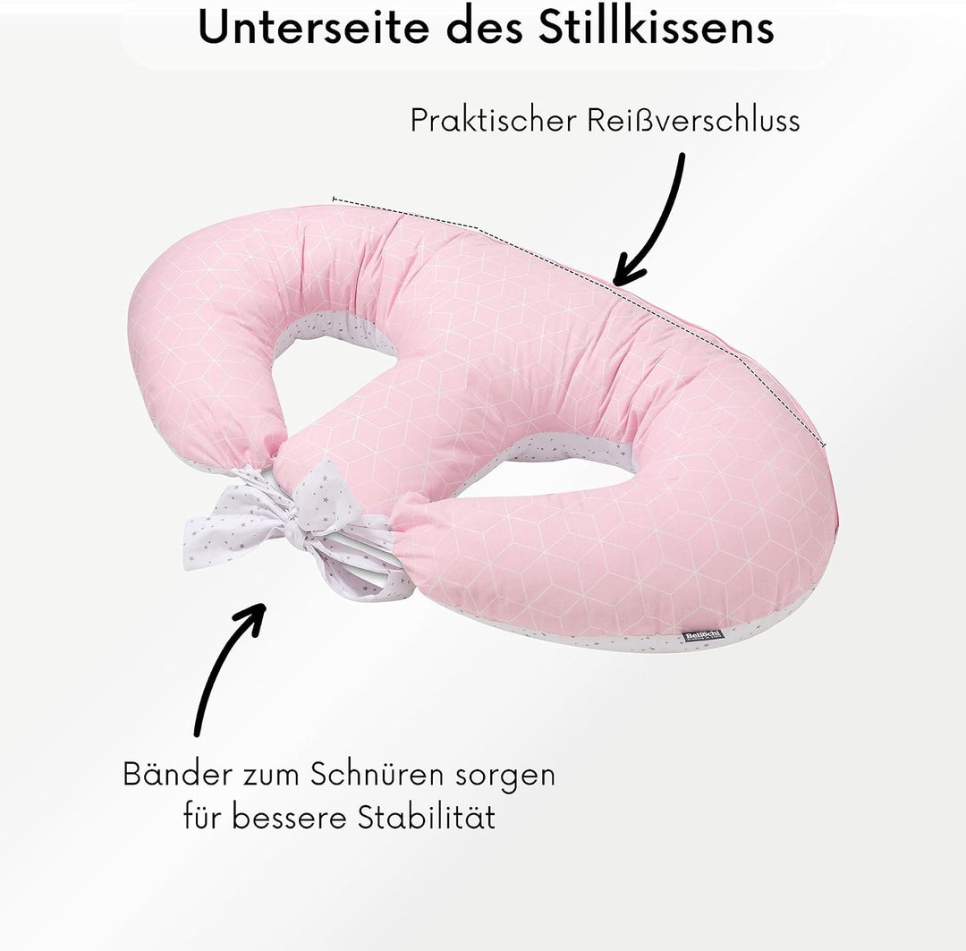 Bellochi Growing in style Stillkissen Zwillinge, Stillkissen XXL, Nursing Pillow - Schwangerschaftsk