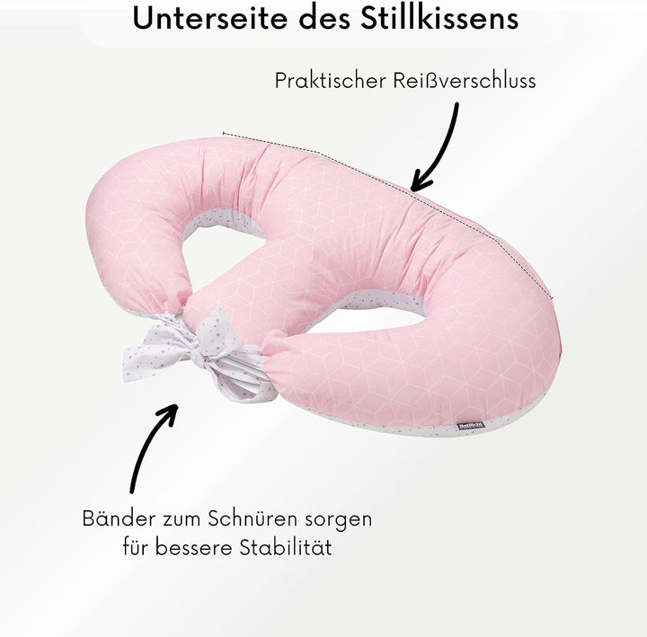 Bellochi Growing in style Stillkissen Zwillinge, Stillkissen XXL, Nursing Pillow - Schwangerschaftsk