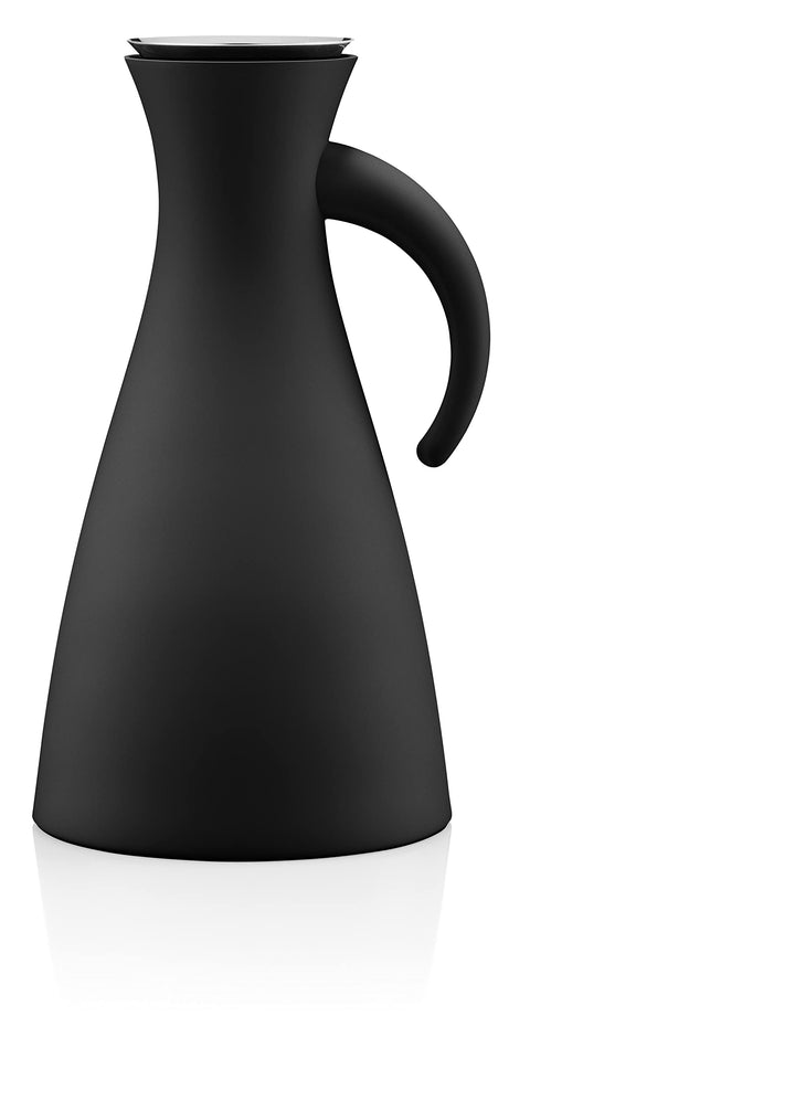 EVA SOLO | Isolierkanne 1,0l Mattblack | 100% tropffreie | Matt Schwarz, Matt Schwarz