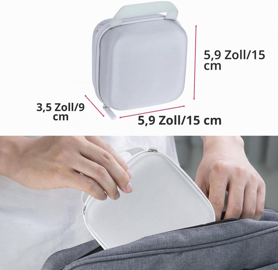 Hartschalen Schutzhülle Tasche Geeignet für INSATX mini 12 / INSTAX mini 11 Sofortbildkameras (Clay