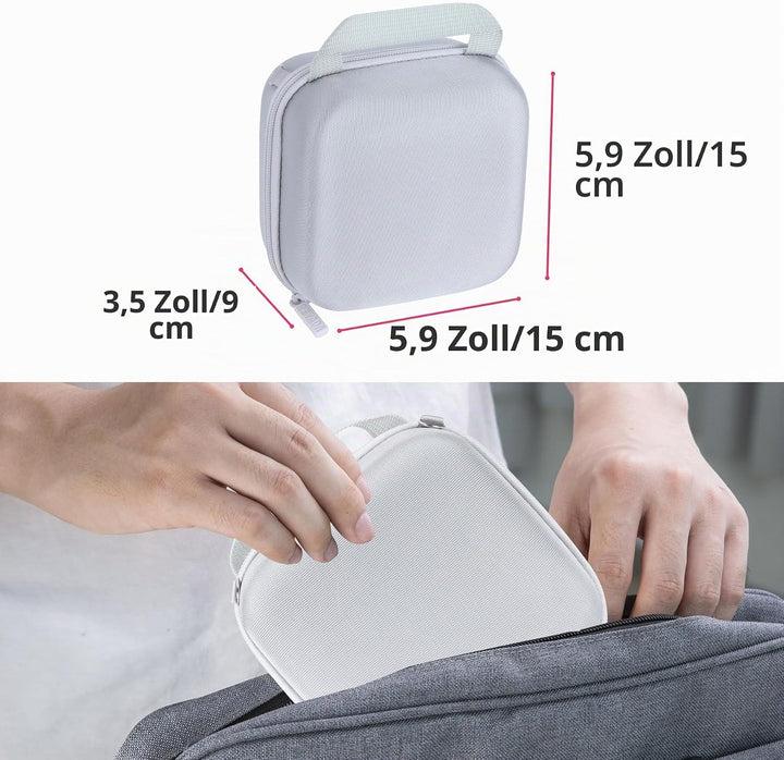 Hartschalen Schutzhülle Tasche Geeignet für INSATX mini 12 / INSTAX mini 11 Sofortbildkameras (Clay