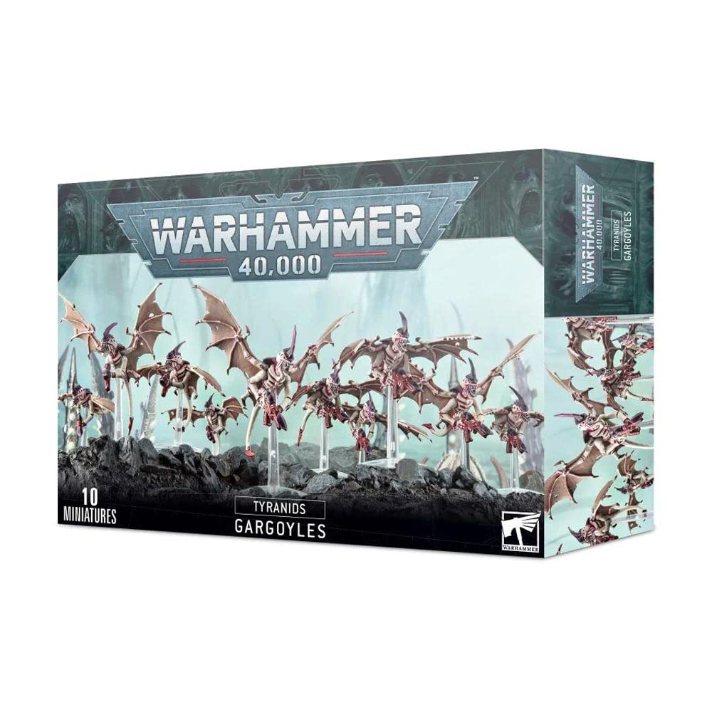Games Workshop 99120106018 Warhammer 40,000 Tyraniden Gargoylenrotte, Black