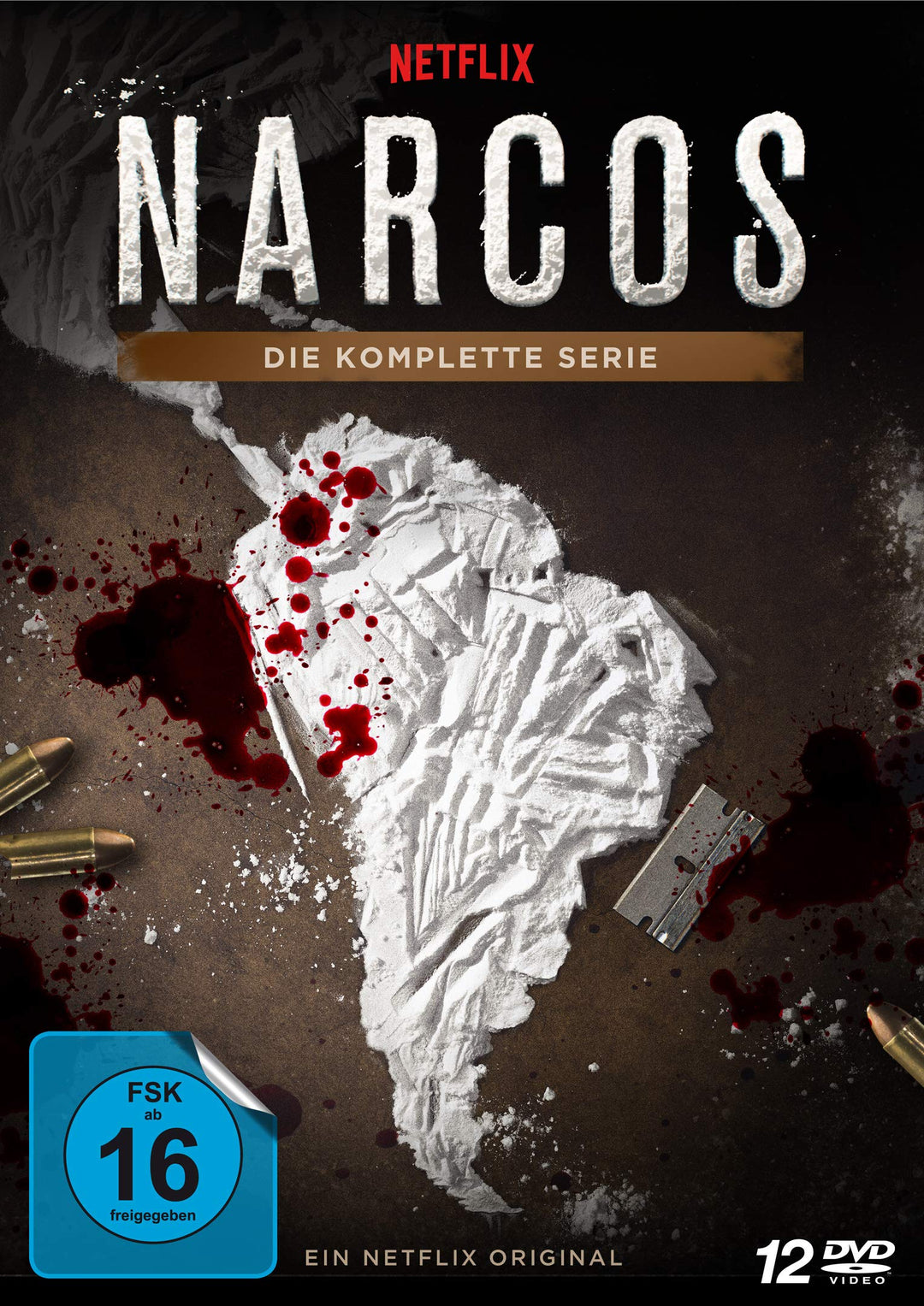 NARCOS - Die komplette Serie (Staffel 1 - 3) [12 DVDs], DVD