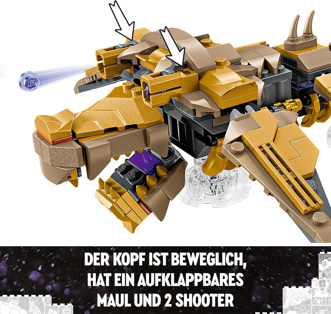 LEGO Marvel Avengers vs. Leviathan, Bauspielzeug, Set mit dem Hulk und den Minifiguren Captain Ameri
