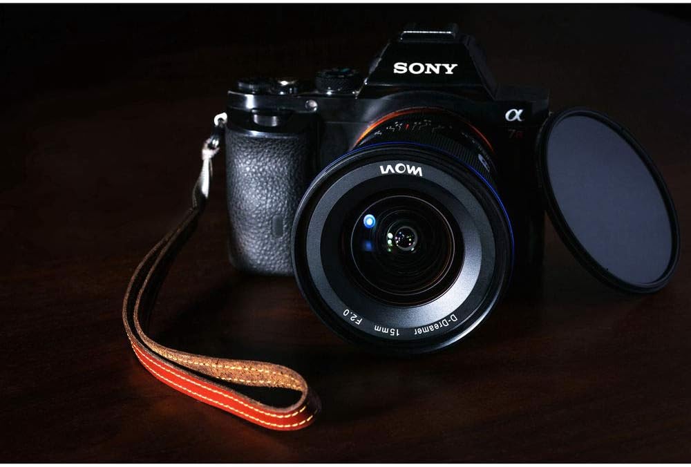 Laowa Kompatibel mit Sony FE Weitwinkelobjektiv VE1520SFE 15 mm F2 Zero Verzerrung, Schwarz
