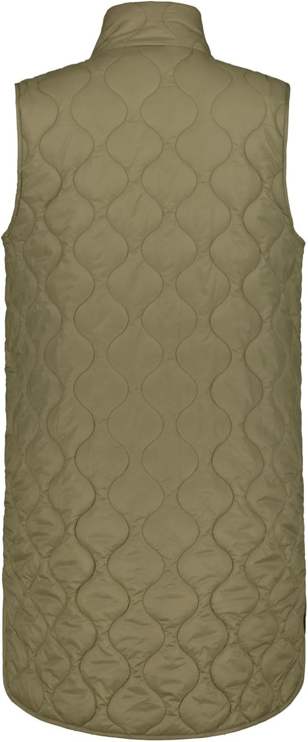 ICEPEAK Weste Damen lang Aalean 40 -081 Khaki, 40 -081 Khaki
