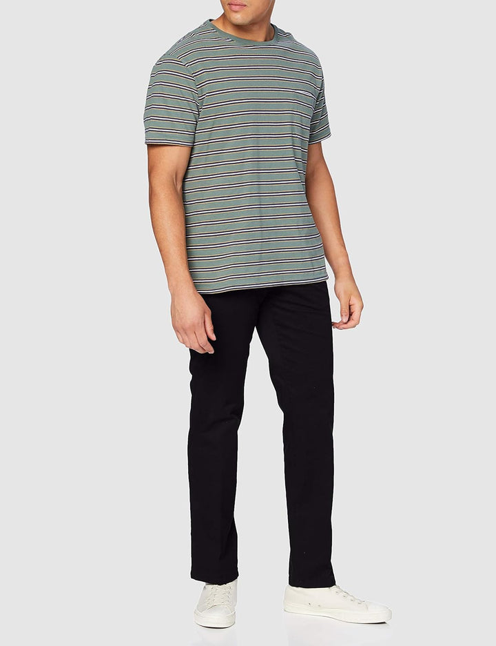 EUREX Herren Hose Jim Luxury Cotton Chino 33W / 30L Perma Black, 33W / 30L Perma Black
