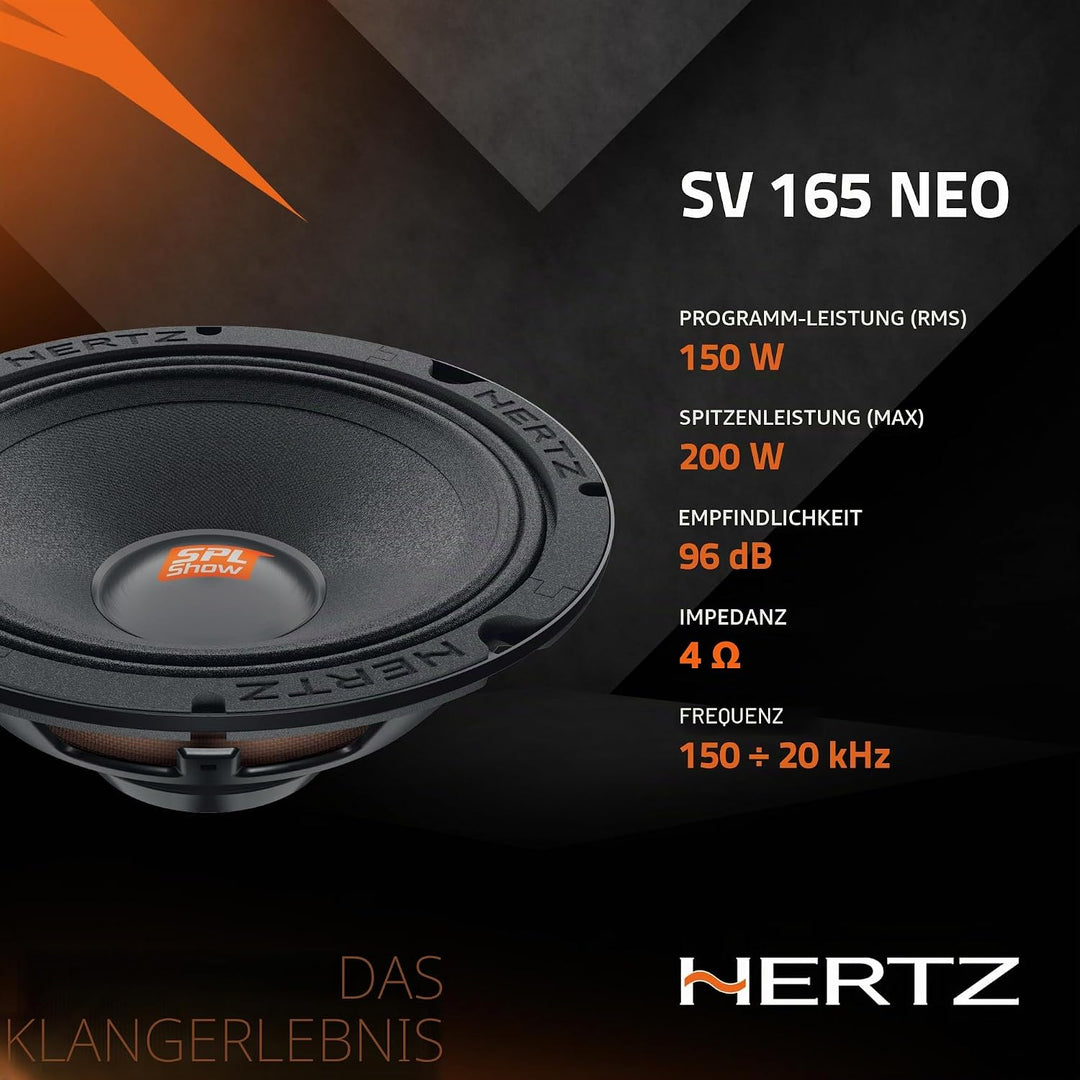 Hertz SV 165 NEO - 16,5cm Tiefmitteltöner