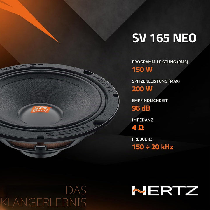 Hertz SV 165 NEO - 16,5cm Tiefmitteltöner