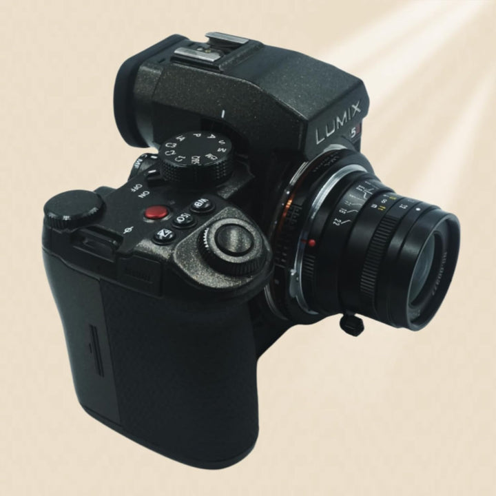 PHOLSY Objektivadapter Kompatibel mit Leica M LM, Zeiss ZM, Voigtlander VM Objektiv auf L Mount Kame
