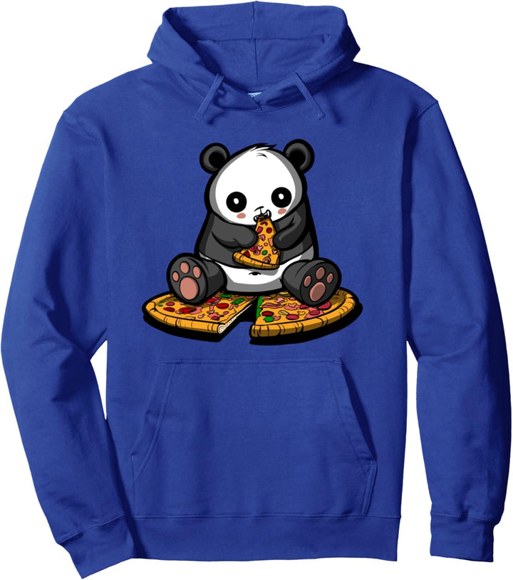 Pandabär Pizza Panda Bär Tier Kinder Jungen Mädchen Pullover Hoodie