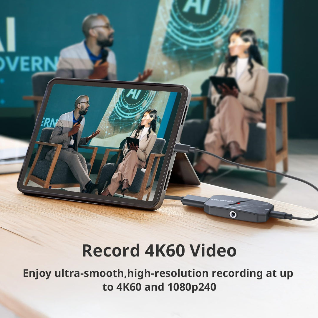 AVerMedia CamStream 4K60 HDMI 4K Capture Card für DSLR, Camcorder & Action-Cam – HDR10 & RGB24 Unkom