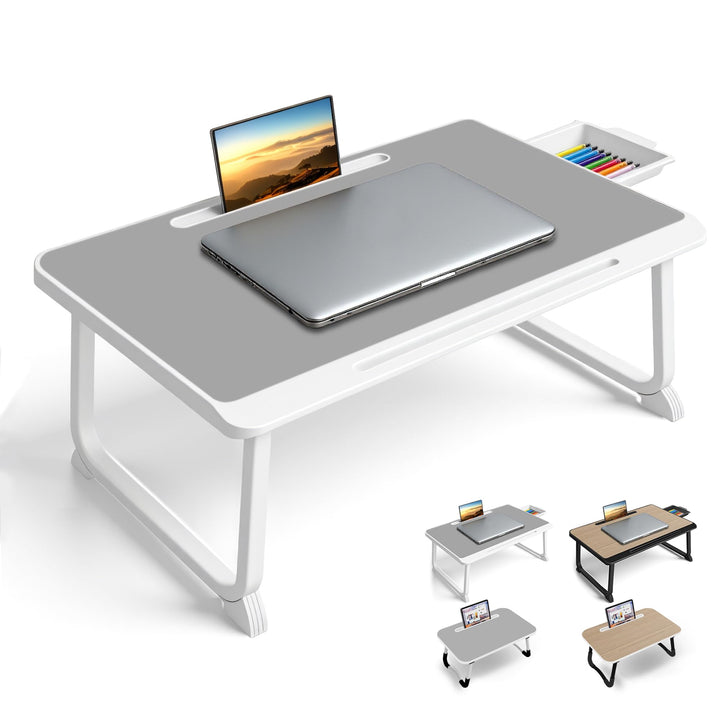 Laptop Bed Desk - Schossschreibtisch für Frühstück im Bett, Arbeitszimmer, Büroarbeit, Gaming, Schre