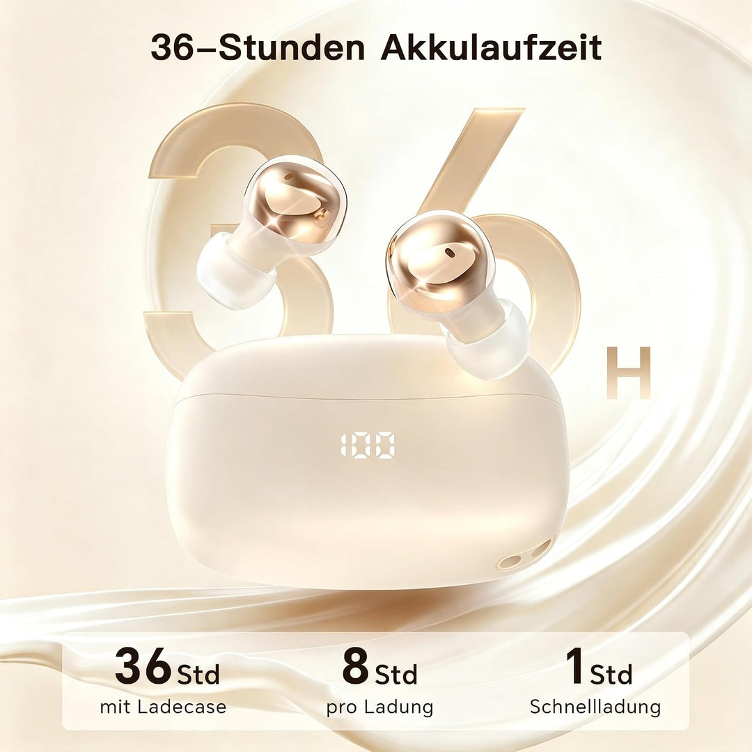 LESUN Upgradierte Schlafkopfhörer, Tag &amp; Nacht 2-in-1, Stilvolles Design, Bequeme Bluetooth Kopfhöre