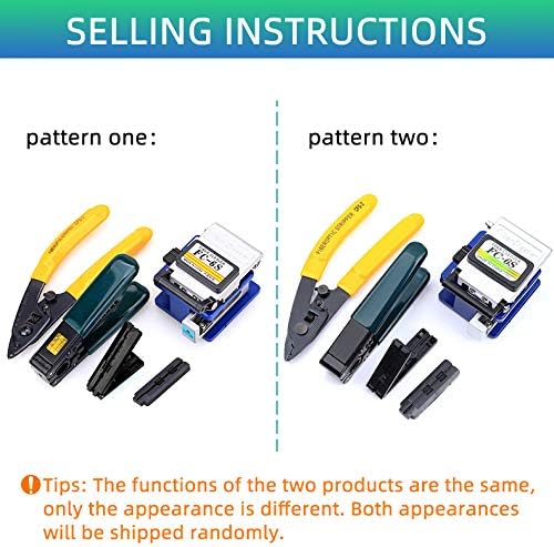 5 in 1 FTTH Faser Werkzeug-Set mit fc-6s Faser Hackmesser und Fasern entfernen + Zange Abisolierzang