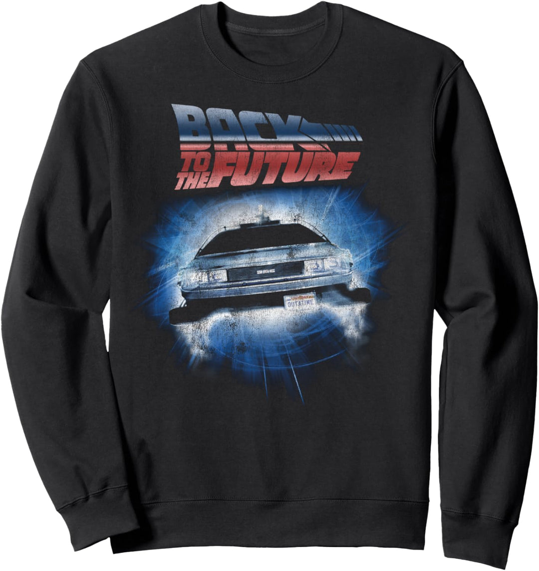 Back To The Future DeLorean Breakthrough Sweatshirt