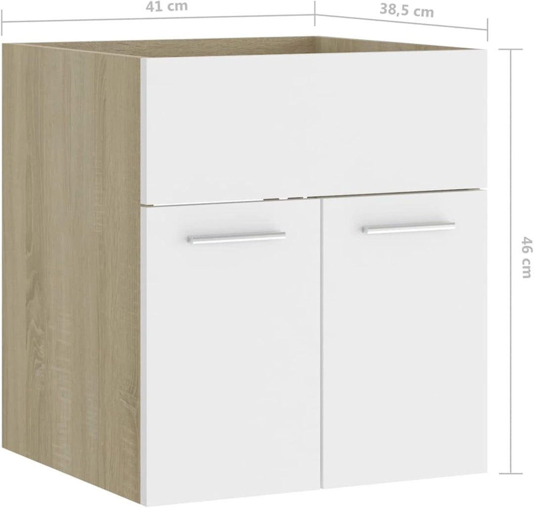 Tidyard Waschbeckenunterschrank Unterschrank Waschbeckenunterschrank Badmöbel Badschrank Badezimmers