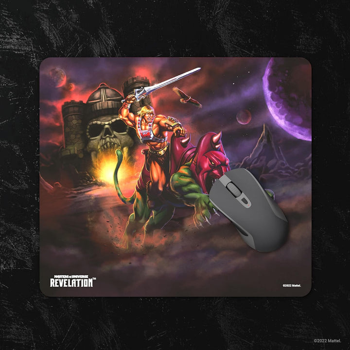 heo of The Universe: Revelation Mousepad He-Man and Battle Cat 25 x 22 cm