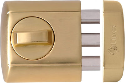 Lince 4930-Hl Supra Key Schloss, Messingbeschichtung