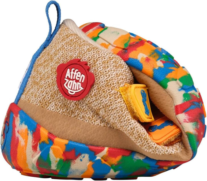 Affenzahn Übergangsschuh Knit Happy wasserdicht atmungsaktiv vegan mit Kaltfutter, Klettverschlüssen
