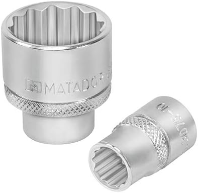 MATADOR Steckschlüsselsatz 12-kant 10 (3/8) mm, 3125 9391 39-teilig Metrisch / 12-kt., 39-teilig Met