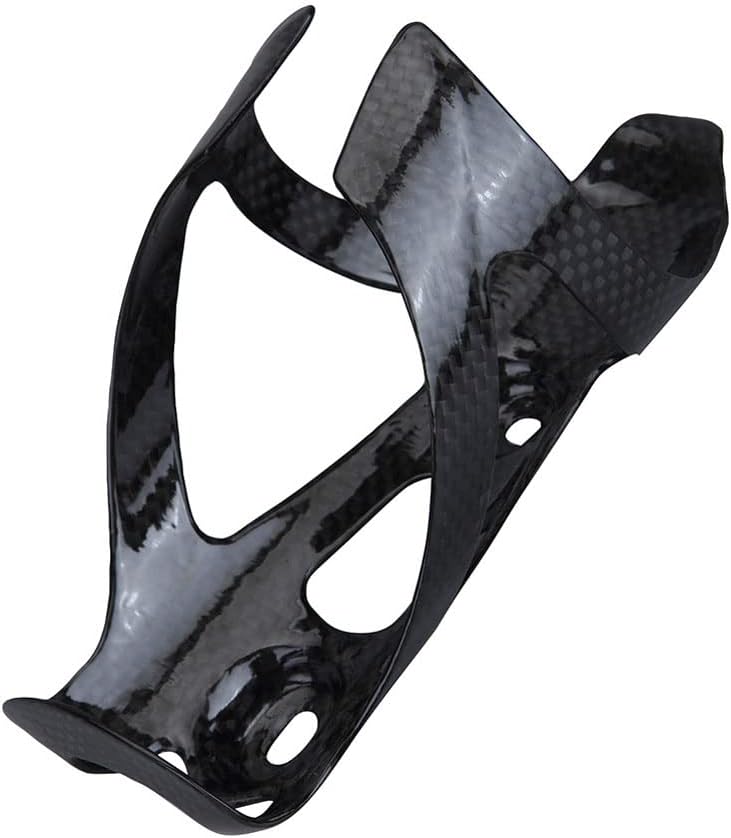 RongXuan 2 Stück Fahrrad Flaschenhalter Voll Carbon Wasserflaschenhalter Leicht Getränkhalter für Mo