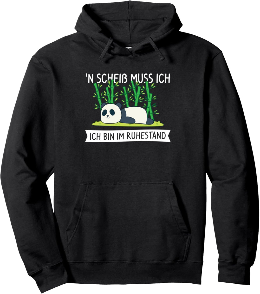 N Scheis muss ich Ruhestand Rente Rentner Geschenk Pullover Hoodie