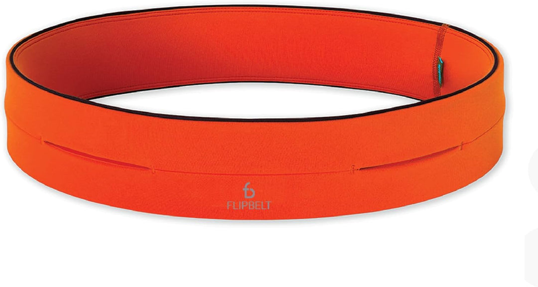 FlipBelt Classic - Gürtel mit Mehreren Taschen, Unisex XS Orange, XS Orange