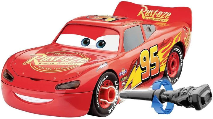 Revell Lightning McQueen Disney Cars Auto mit Licht&Sound, First Construction, Bausatz für Kinder ab
