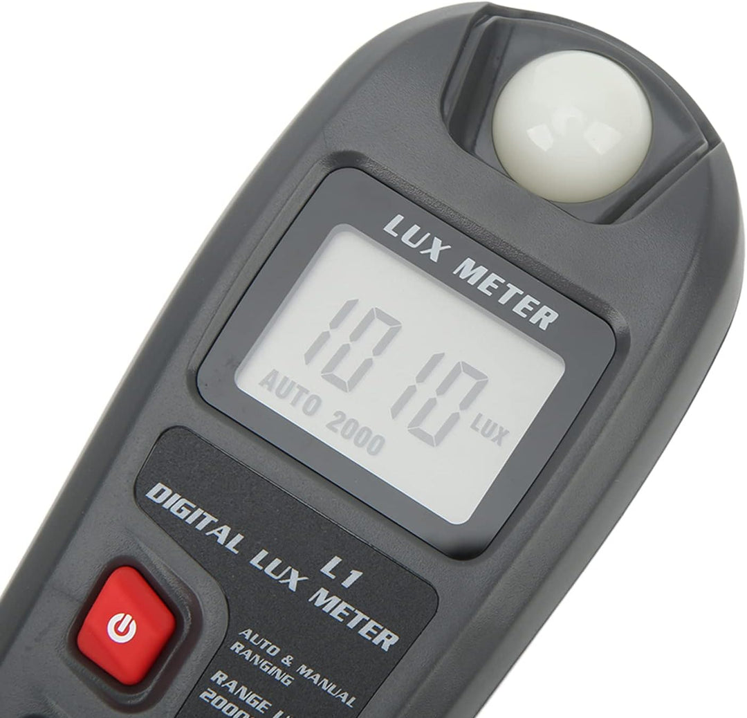 Digitales Lichtmessgerät Luxmeter mit LCD-Display, Grossem Testbereich, Hoher Genauigkeit, Grosser D