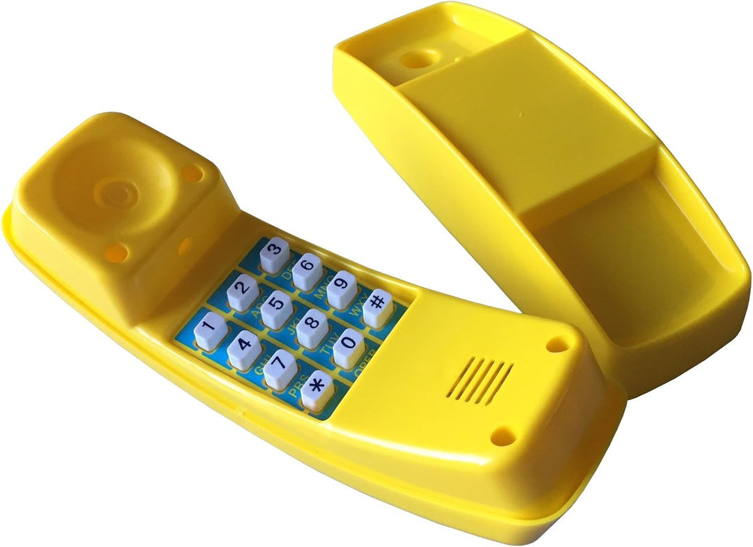 Kindertelefon für Spielturm Spielhaus (gelb)