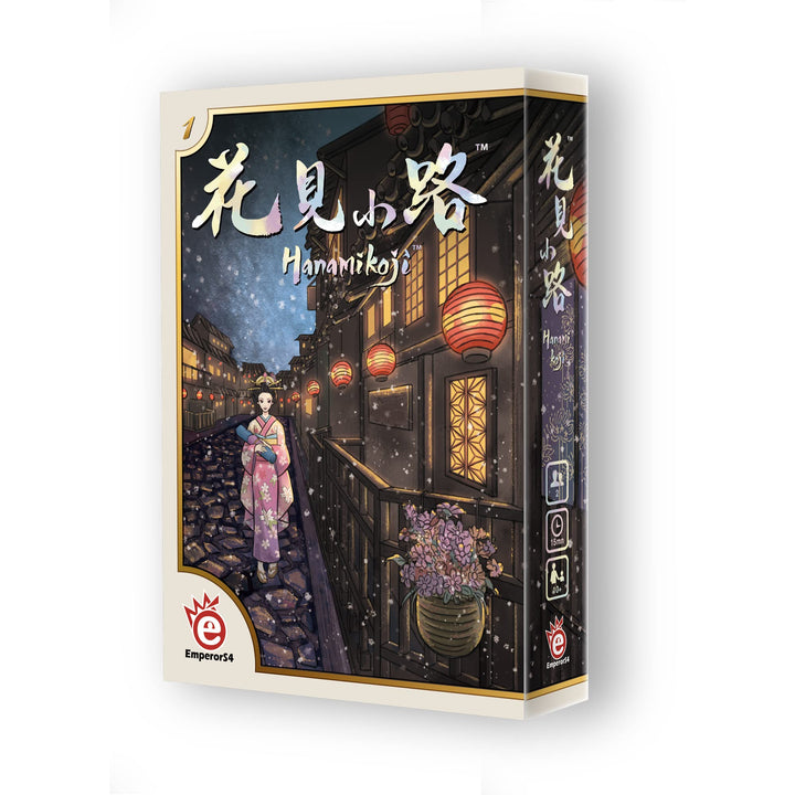 Asmodee EmperorS4, Hanamikoji, Board Game, 2 Players, Ages 10+, 15 Minute Playing Time