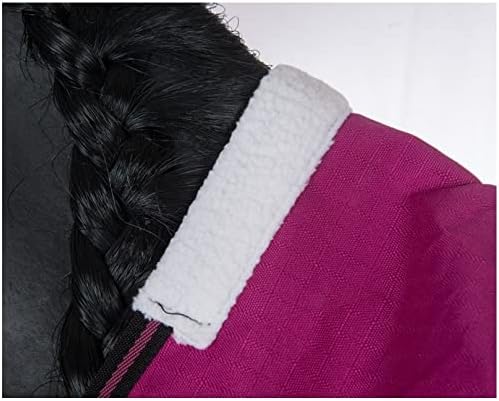 RL24 - Winterdecke 300g Füllung 600D BASICLINE pink/schwarz 95cm Pink/Schwarz (Altes Modell) 95cm (3