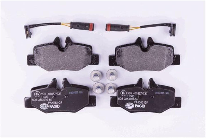HELLA PAGID 8DB 355 010-661 Bremsbelagsatz - T1383 - Dicke/Stärke: 17.7mm - Bremssystem: Bosch - ink