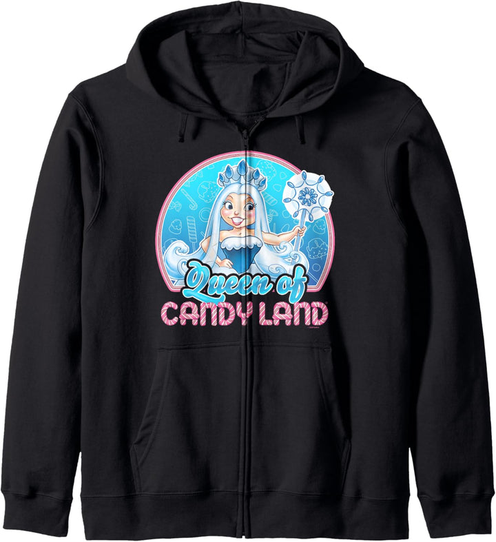 Candy Land Queen Of Candy Land Portrait Kapuzenjacke